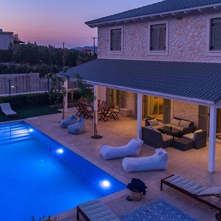 Zante Soleil - High-End Stone Villa With Swimming Pool Lagopodhon Exteriör bild