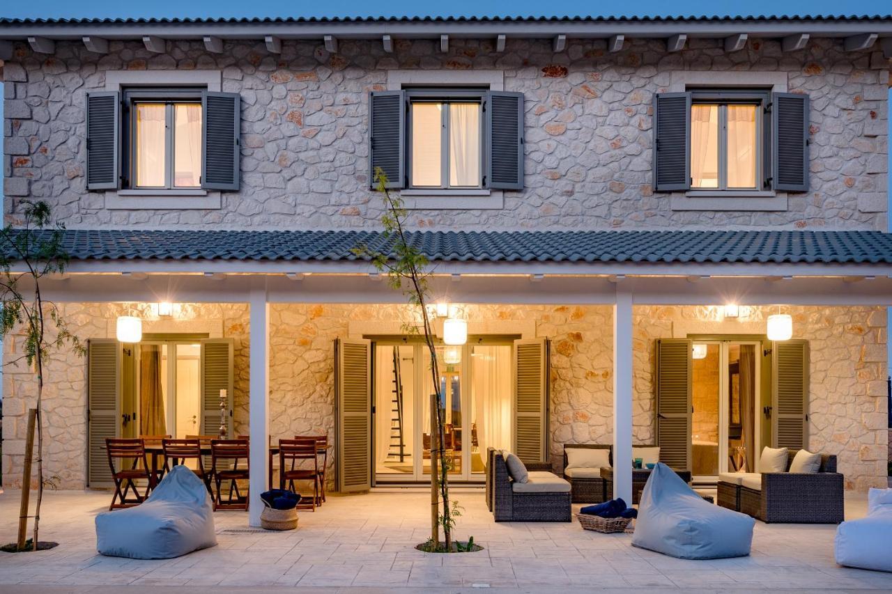 Zante Soleil - High-End Stone Villa With Swimming Pool Lagopodhon Exteriör bild