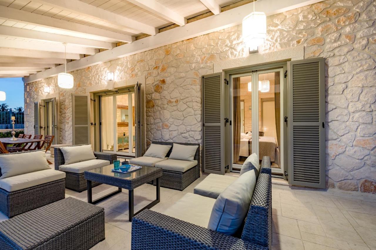 Zante Soleil - High-End Stone Villa With Swimming Pool Lagopodhon Exteriör bild