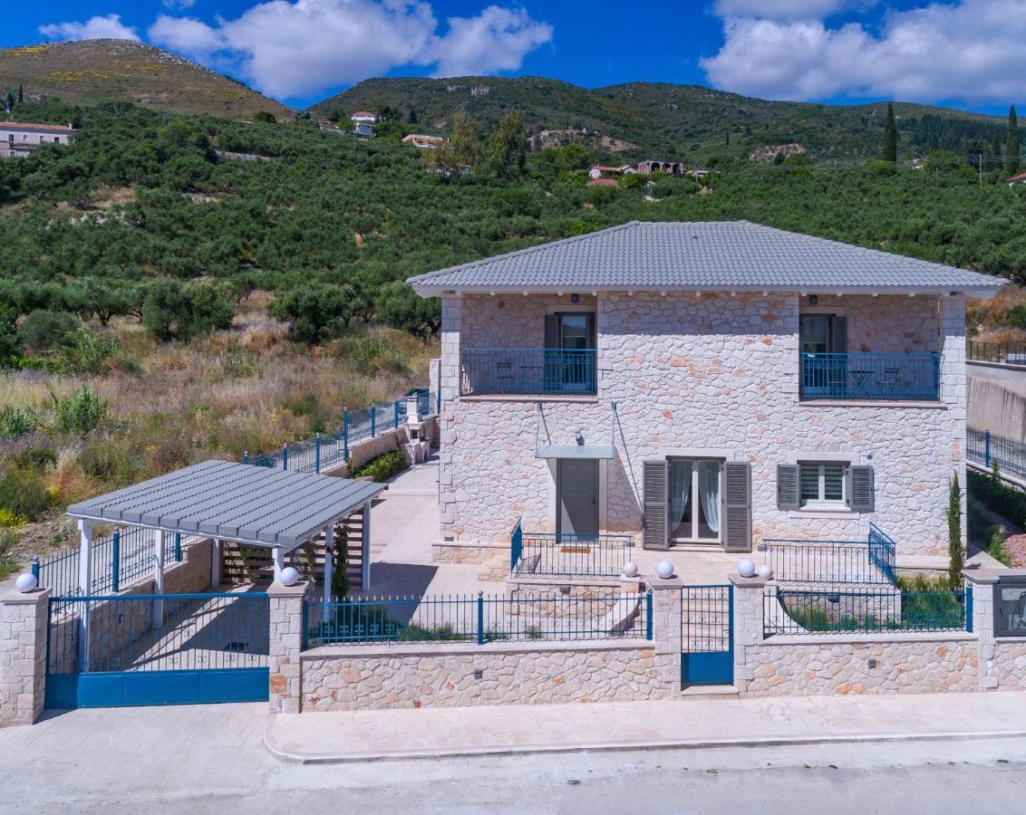 Zante Soleil - High-End Stone Villa With Swimming Pool Lagopodhon Exteriör bild